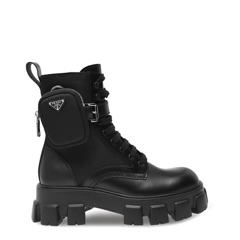 prada men's monolith shoe|chunky Prada monolith boots.